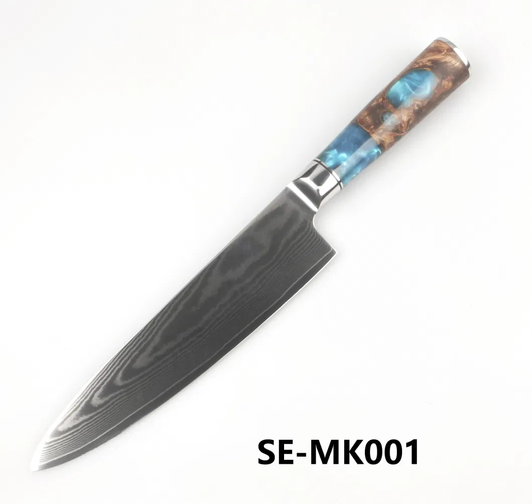High Quality Kitchen Knife OEM/Damascus Knife/Hammered Knife/Janpenese Knife (SE-K-0618)