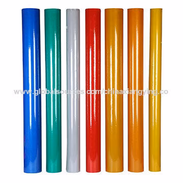 Conception de bande de catégorie de publicité de vente chaude de PVC de film de matériau réfléchissant