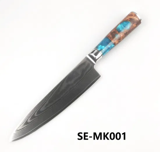 Couteau de cuisine de haute qualité OEM/couteau damas/couteau martelé/couteau Janpenese (SE